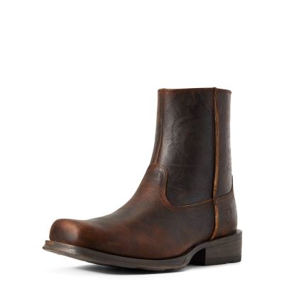 Ariat Western: Rambler Ultra Botas Western Hombre - Marrones (DQCOM2569)